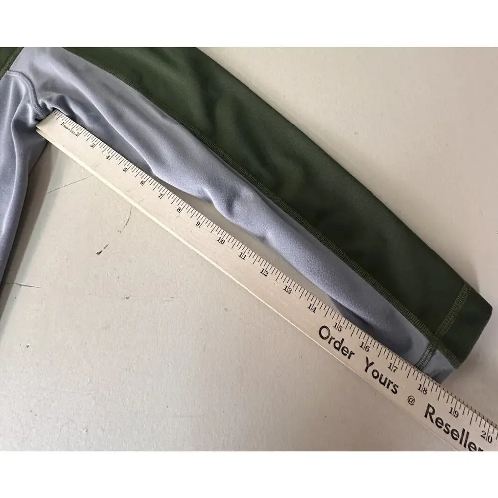The North Face 100 WT Cinder Jacket 1/4 Zip Men's Large English Green Fleece